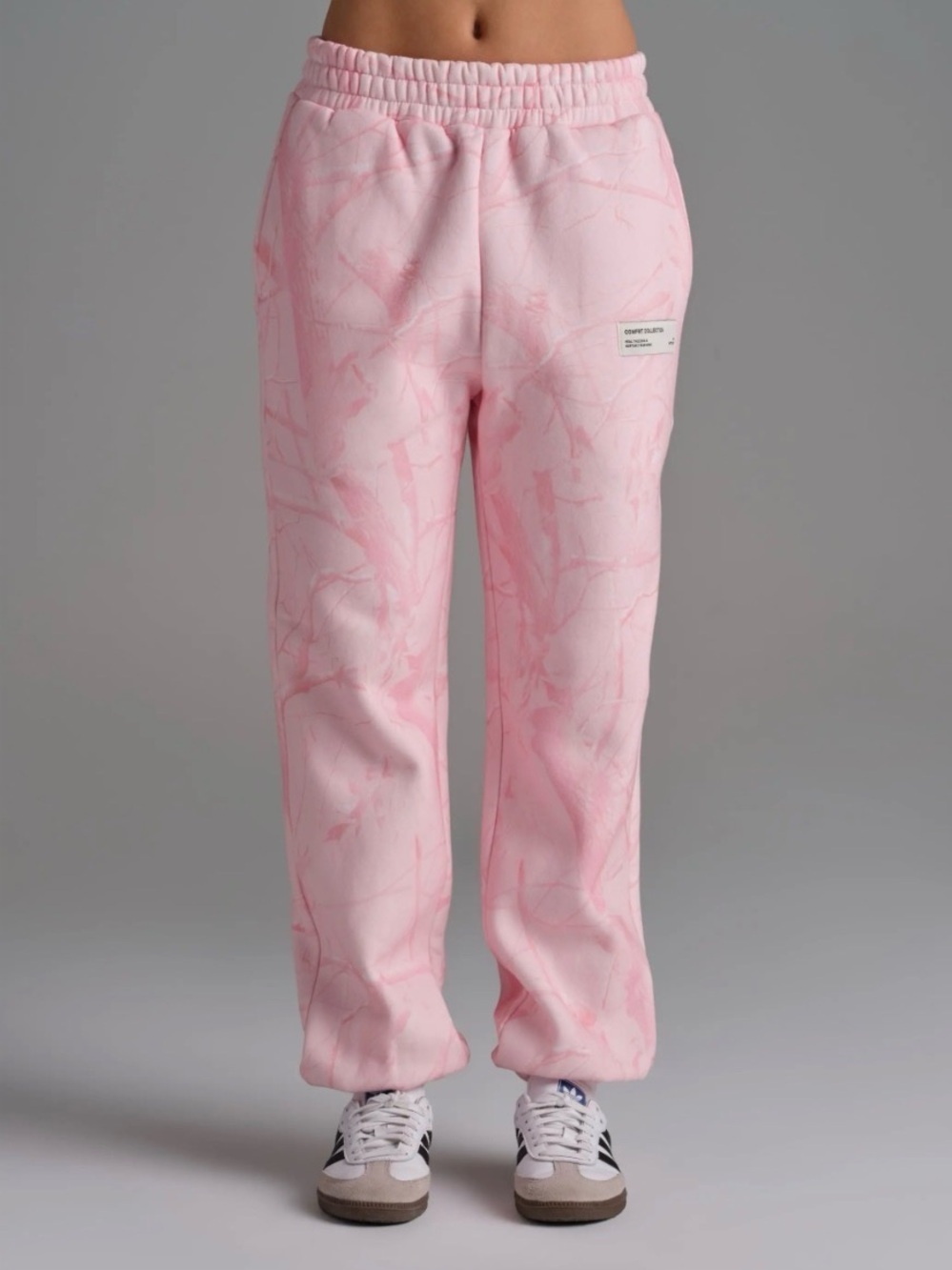 Womens Comfrt Collection Pink Sweats Size Large